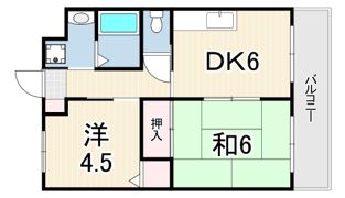 ホワイトハイツの間取り画像
