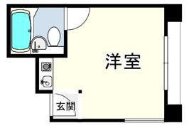 アルカディア六甲の間取り画像