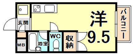 ヴィラロンシャンの間取り画像