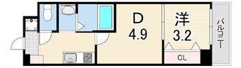 AII上ヶ原関学前の間取り画像