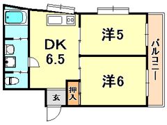 サンビルダー三宮の間取り画像
