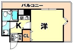 ライオンズマンション三宮東第2の間取り画像