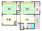 旭が丘コーポの間取り画像