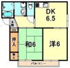 リビング六甲ウエストA棟の間取り画像