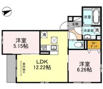 D-ROOM北斎の間取り画像