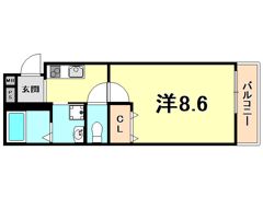 フジパレス西宮北口2番館の間取り画像