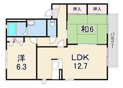 グリーンガーデンの間取り画像