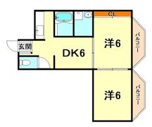 第二永光マンションの間取り画像