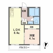 美山台ハイツの間取り画像