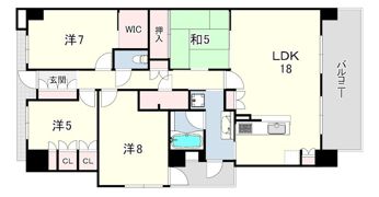 ルネ神戸星陵台の間取り画像