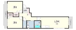 グランドメゾン池上2の間取り画像