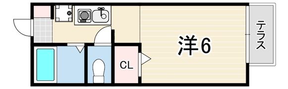 プリシェール中津の間取り画像