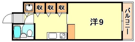サンコート高丸の間取り画像