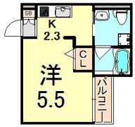 SPRING COAST3の間取り画像