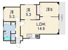 クレストヒル芦屋1の間取り画像