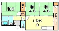 垂水農住7号棟の間取り画像
