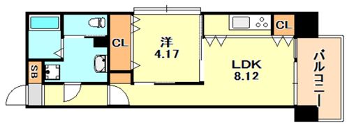 スカイ・シーフロント塩屋の間取り画像