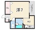 ハイクオリティ神田の間取り画像