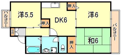 ベルコリーヌの間取り画像