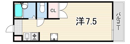 プチシャトー王塚の間取り画像