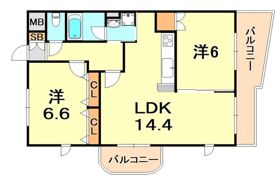リュイール桃山台の間取り画像