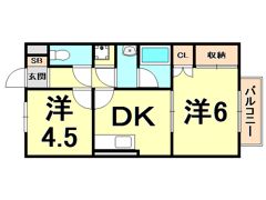 フローレンスの間取り画像