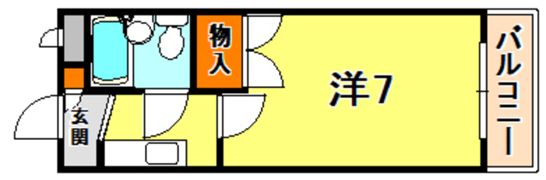シティライフ八幡の間取り画像