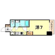 プレサンス三宮ディライトの間取り画像