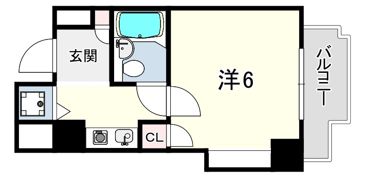 EPTA神戸祇園の間取り画像