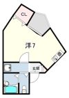 千鳥が丘エヌズの間取り画像