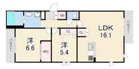 HEBEL GARDEN 松山町の間取り画像