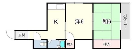 ツーミーテンの間取り画像