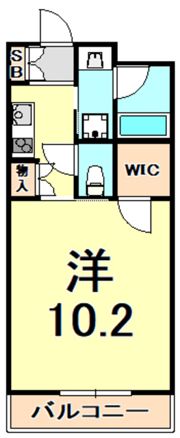 ウェルスクエア芦屋の間取り画像