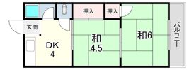 第2グリーンハウスの間取り画像