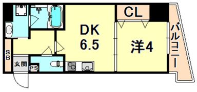 プリオーレ春日野道の間取り画像
