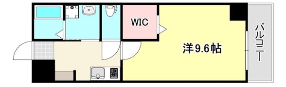 セオリー神戸ドミールの間取り画像