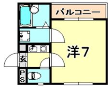 パレスナカシマの間取り画像
