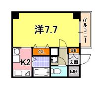 ドエル大倉山の間取り画像