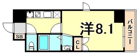 ル・シャンテKの間取り画像