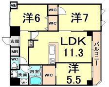 グルーブARIAトアロードの間取り画像