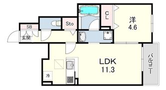 S＿MAISONの間取り画像
