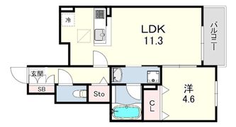 S＿MAISONの間取り画像