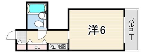 ラ・セーヌ六甲の間取り画像