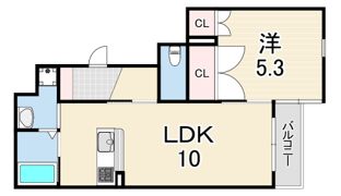 芦原通レジデンスの間取り画像