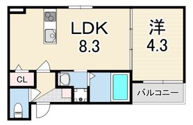 F ASECIA BRUCITEの間取り画像