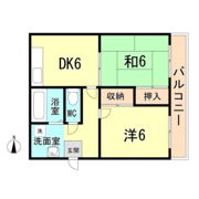 リバーハイツ武庫の間取り画像