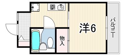 オークハイツの間取り画像