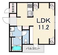 グランツコート・ジョン立花町の間取り画像