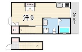 タイトハイツの間取り画像