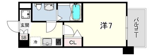 アクロス神戸住吉ステーションフロントの間取り画像